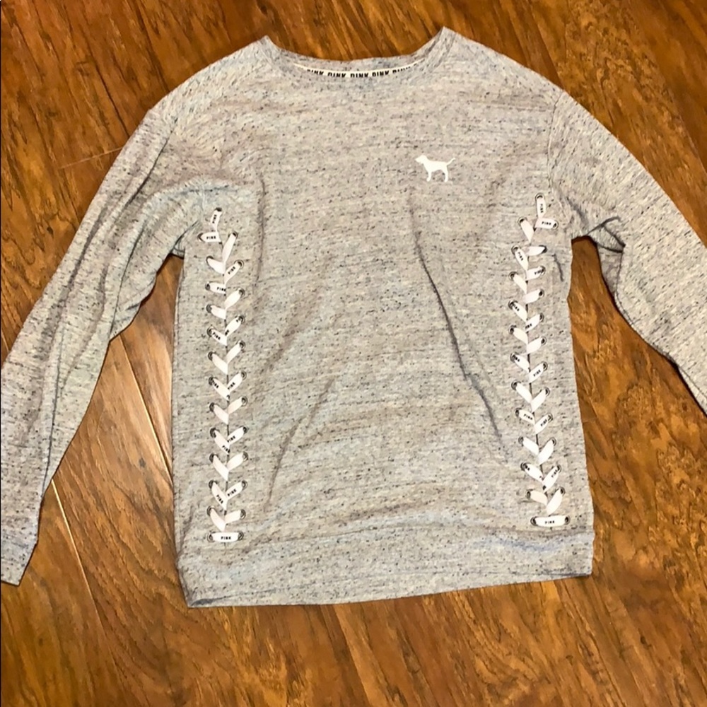 VS PINK Oversized crew hoodie